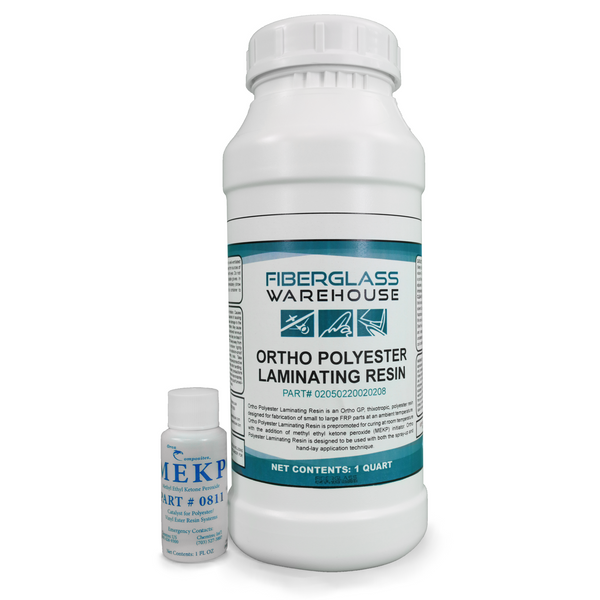 Fiberglass Warehouse Fiberglass Resin - Premium Marine Grade Fiberglass Resin For Laminating Coating And Repair Gallon With 2oz Mekp Low Viscosity Coating For Boats Rv Car Truck