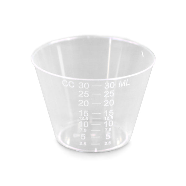 1 oz. (30 ml) & 3 oz. (100 ml) Beakers - Measuring Cups – Finish