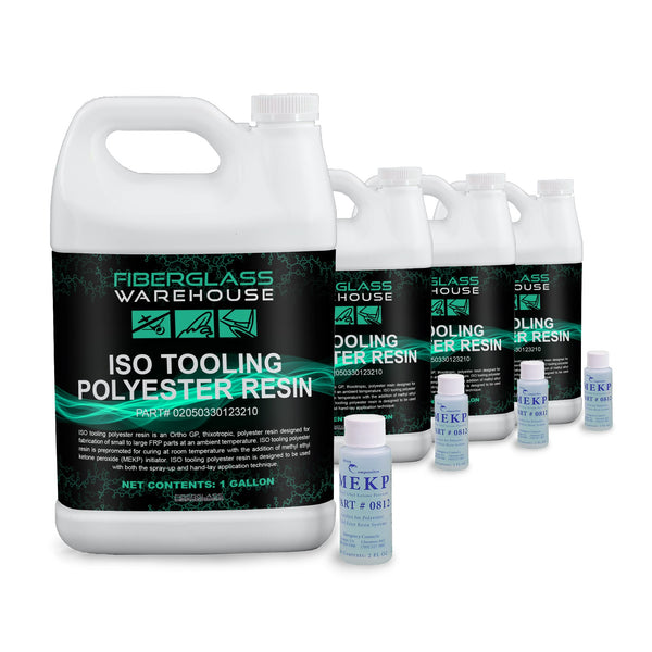 Isophthalic Polyester Fiberglass Resin Kit - FGCI