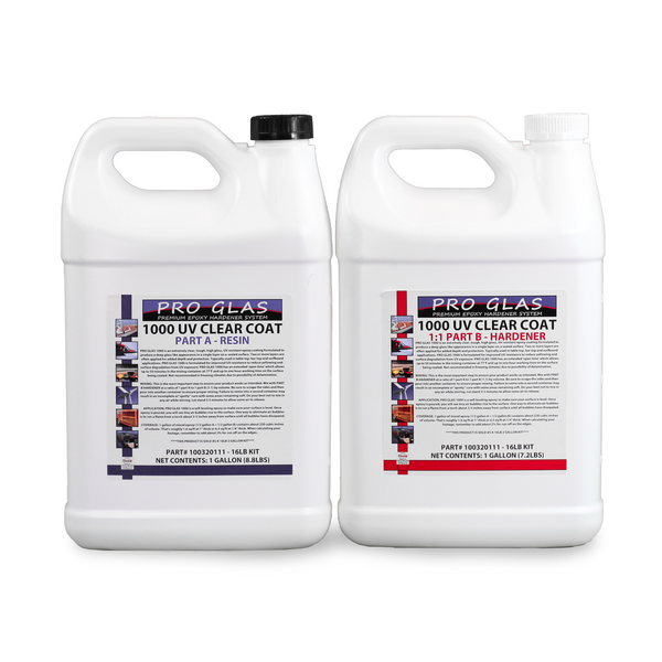 East Coast Resin Epoxy 1 gal Kit for Super Gloss Coating and Table