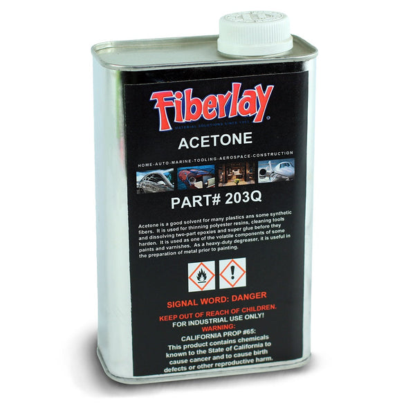 5 Gallon Can, Acetone (H-B) - Fiberglass Supply