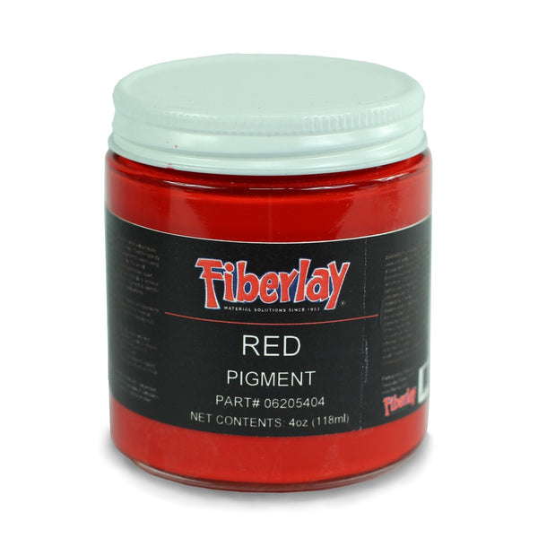 Quart, Red Pigment Concentrate - Fiberglass Supply