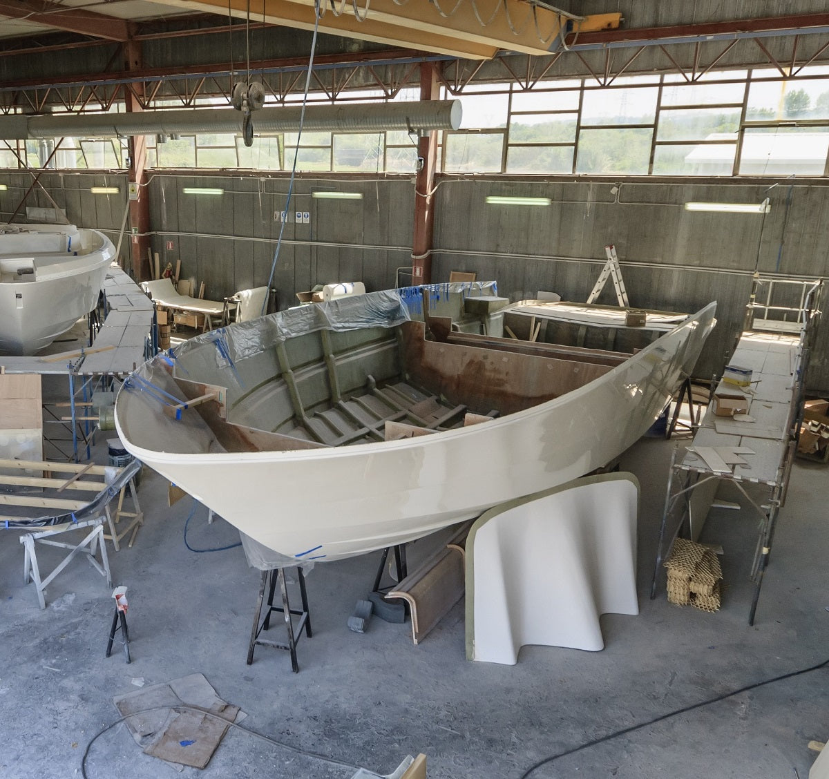 Repairing Boat Stringers with Fiberglass And Resin - Fiberglass