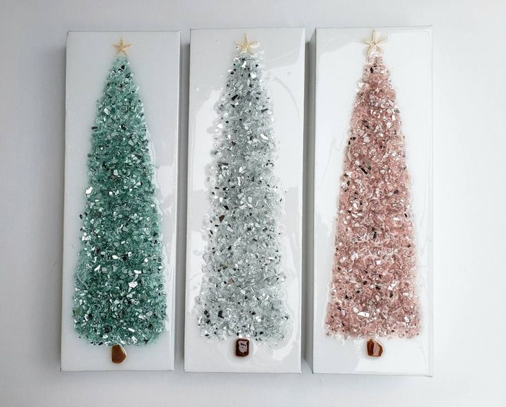 Crushed Glass Christmas Tree - Fiberglass Warehouse