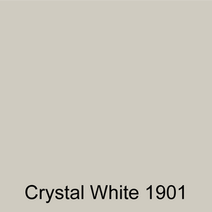 Crystal White custom color ISO NPG polyester gel coat for a protective high gloss finish.