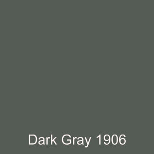 Dark gray color swatch for custom colored gelcoat.