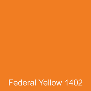 Orange colored color swatch for matching ISO NPG high quality polyester gel coat.