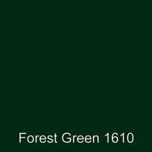 Forest Green color swatch for matching ISO NPG high quality polyester gel coat.