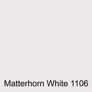 Matterhorn White custom colored swatch for ISO NPG superior grade polyester gel coat resin.