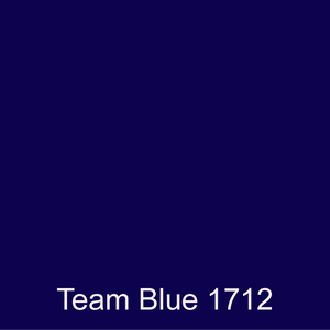 Bright, deep blue custom colored polyester gel coat.