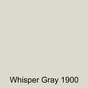 Whisper Gray color swatch for colored polyester gel coat resin that creates high quality finished parts.