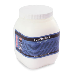 2.5 quart container fumed silica that prevents sag or run off on vertical surfaces when used with resin.