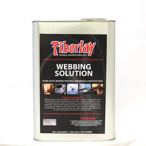 Gallon of webbing solution to be used with gel coat to create spatter or cobweb effect.